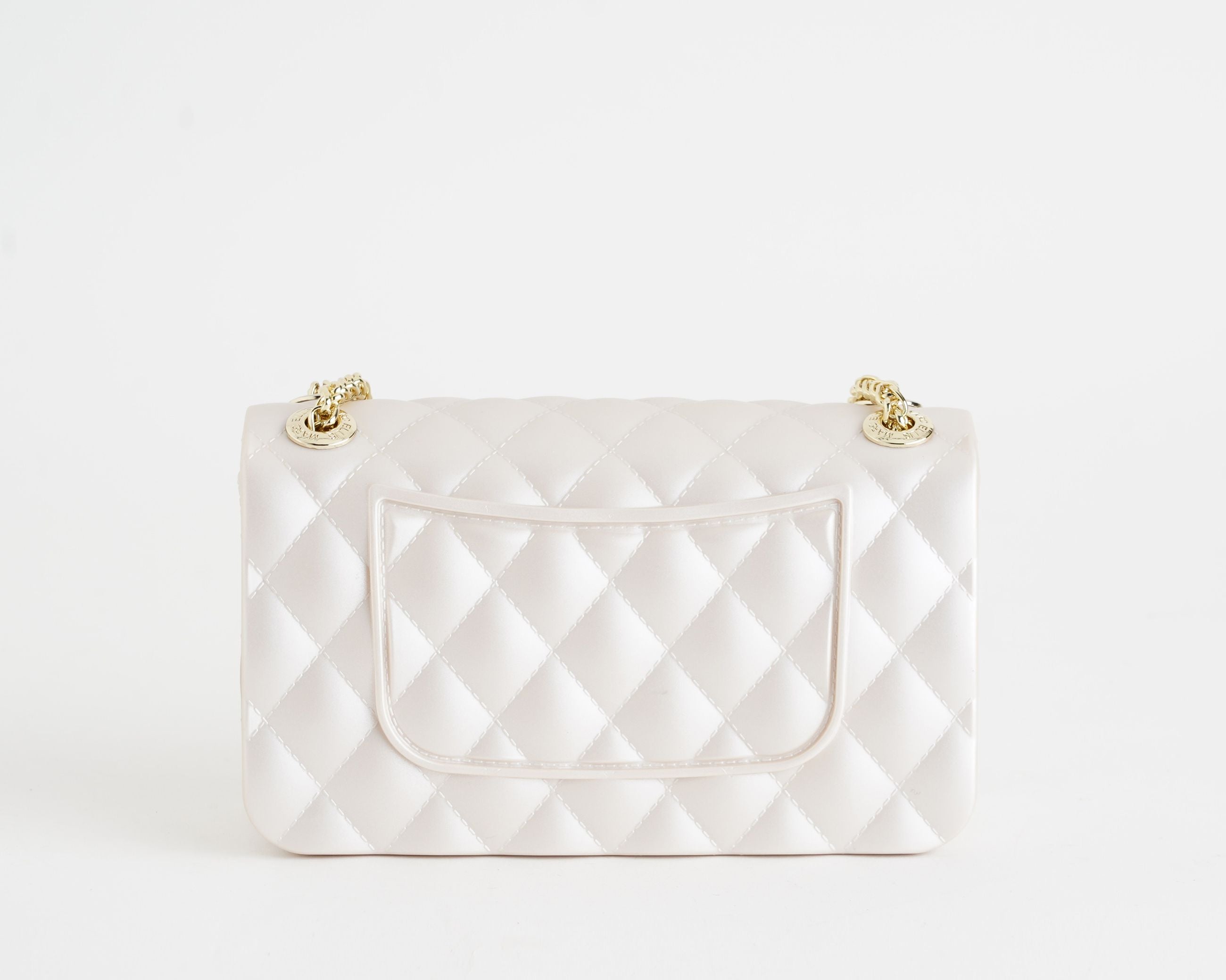 Borsa a spalla Marc Ellis Flat Falcon XS Donna Beige Light Gold - Vista posteriore