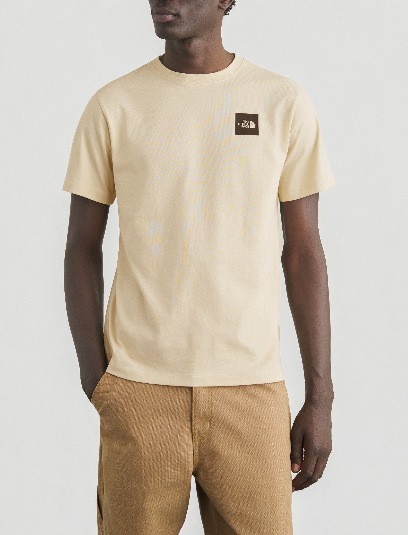 THE NORTH FACE NF0A8G9CDOM1 T-Shirt Evolution Box Half Dome Regular colore Beige (Desert Stone)
