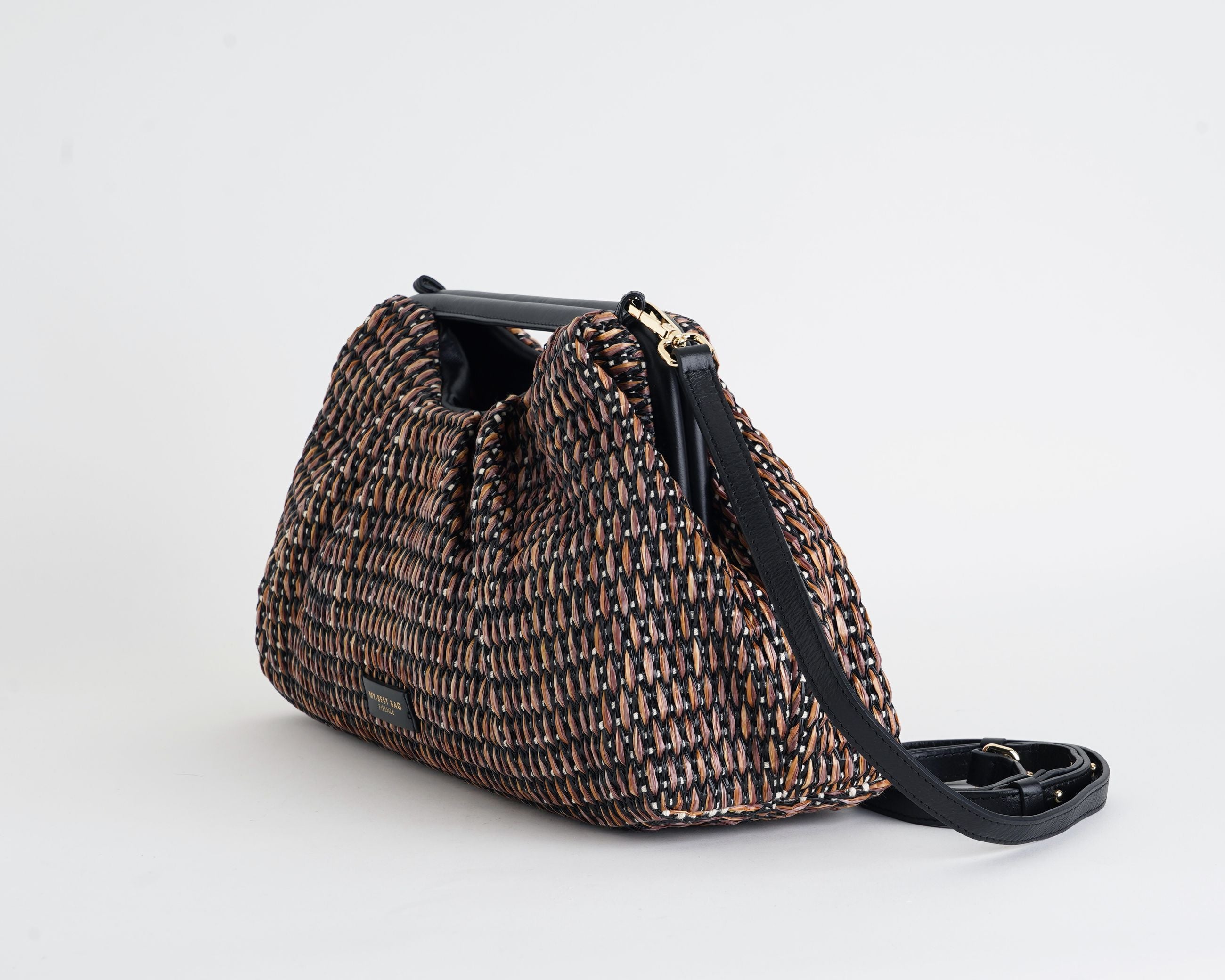 MY BEST BAG S1-MYB-2047 Borsa a Mano Janine Tabru Donna Nero
