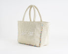 Borsa a spalla Marc Ellis Buby M Indy 26 Variant 02 – vista laterale, profilo H.30×L.48×P.17 cm con tracolla in tessuto regolabile e tirazip logato

