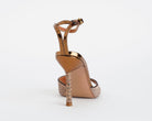 Sandalo alto donna EXE Joy-625 Bronze con tacco 110 mm