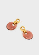 Orecchini Nalì Nadia LNOR0137 Marrone