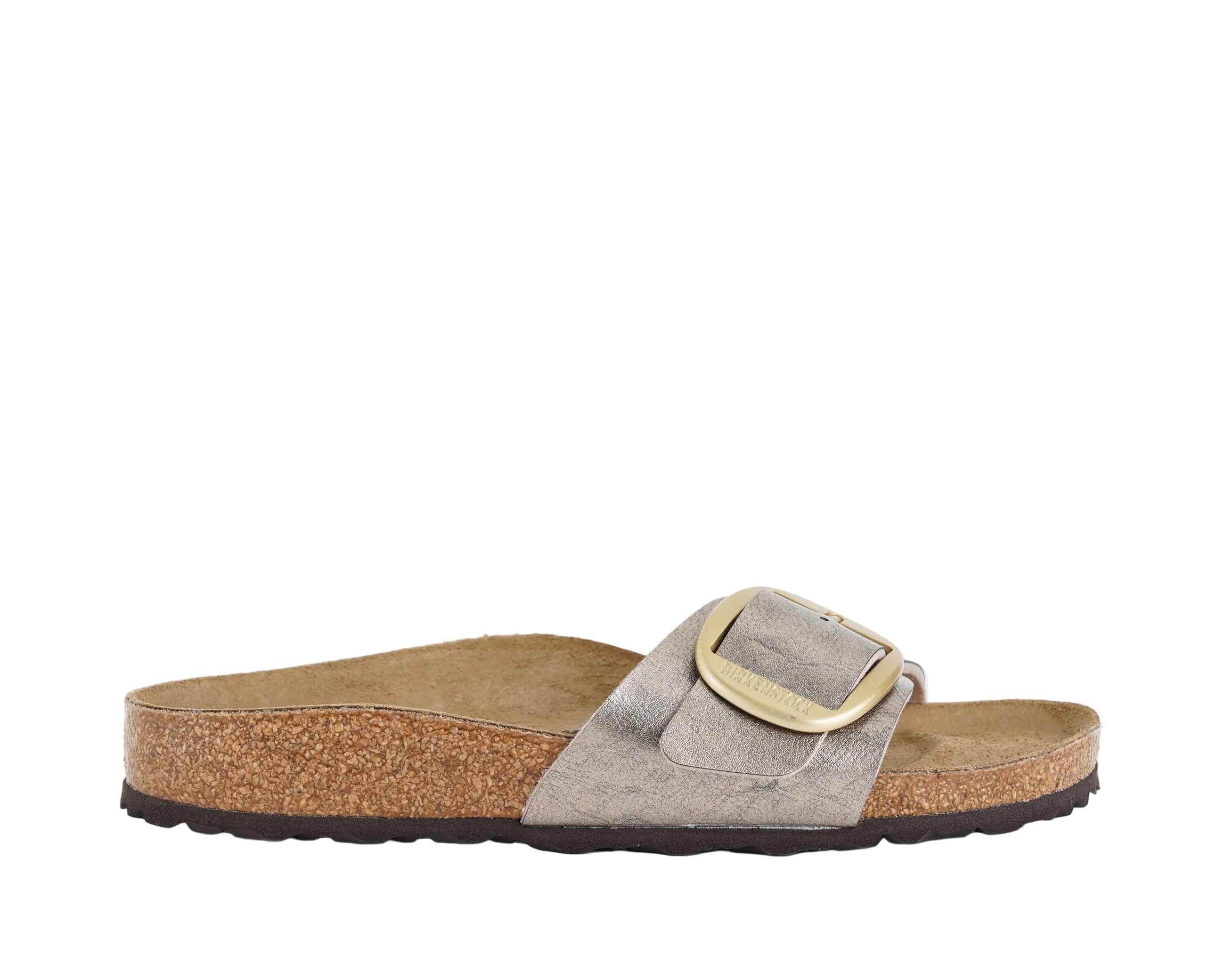 Sandalo Birkenstock Madrid Big Buckle 1016237 Taupe Donna