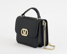 Borsa a tracolla Marc Ellis Flat Ear 26 Donna Black Light Gold - Vista laterale
