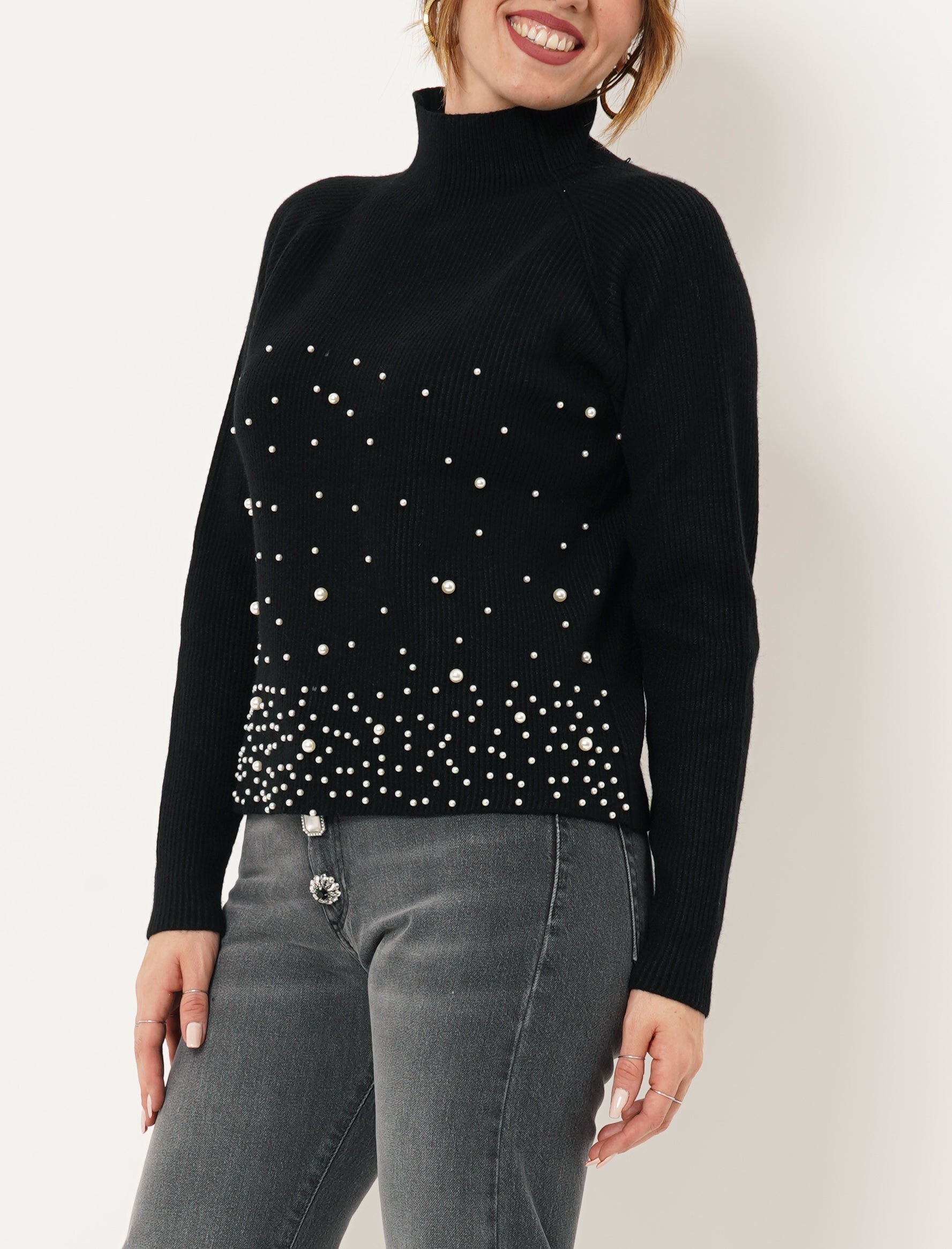Lupetto in maglia Donna