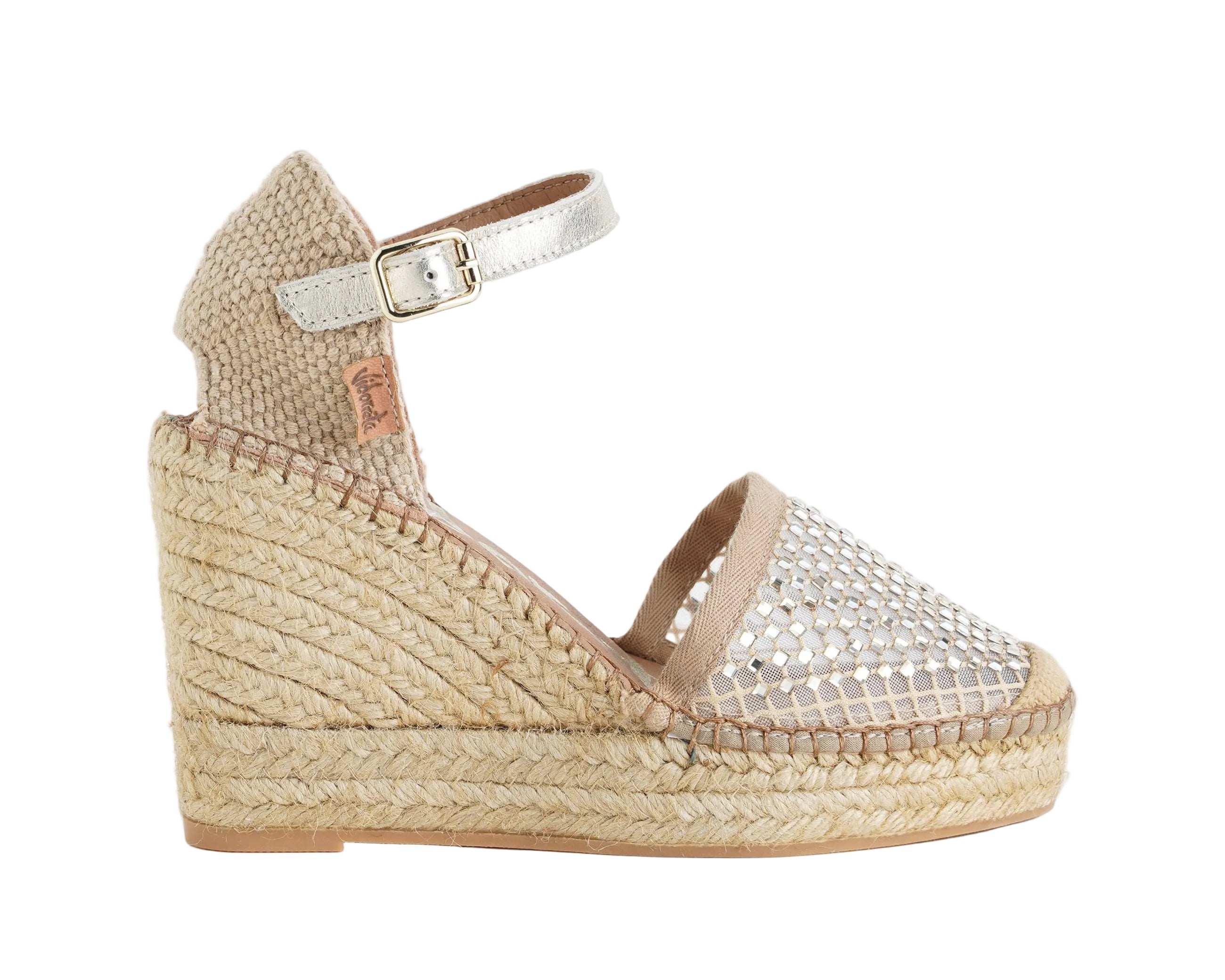 Espadrillas in juta Vidorreta 122R Cristal Crudo
