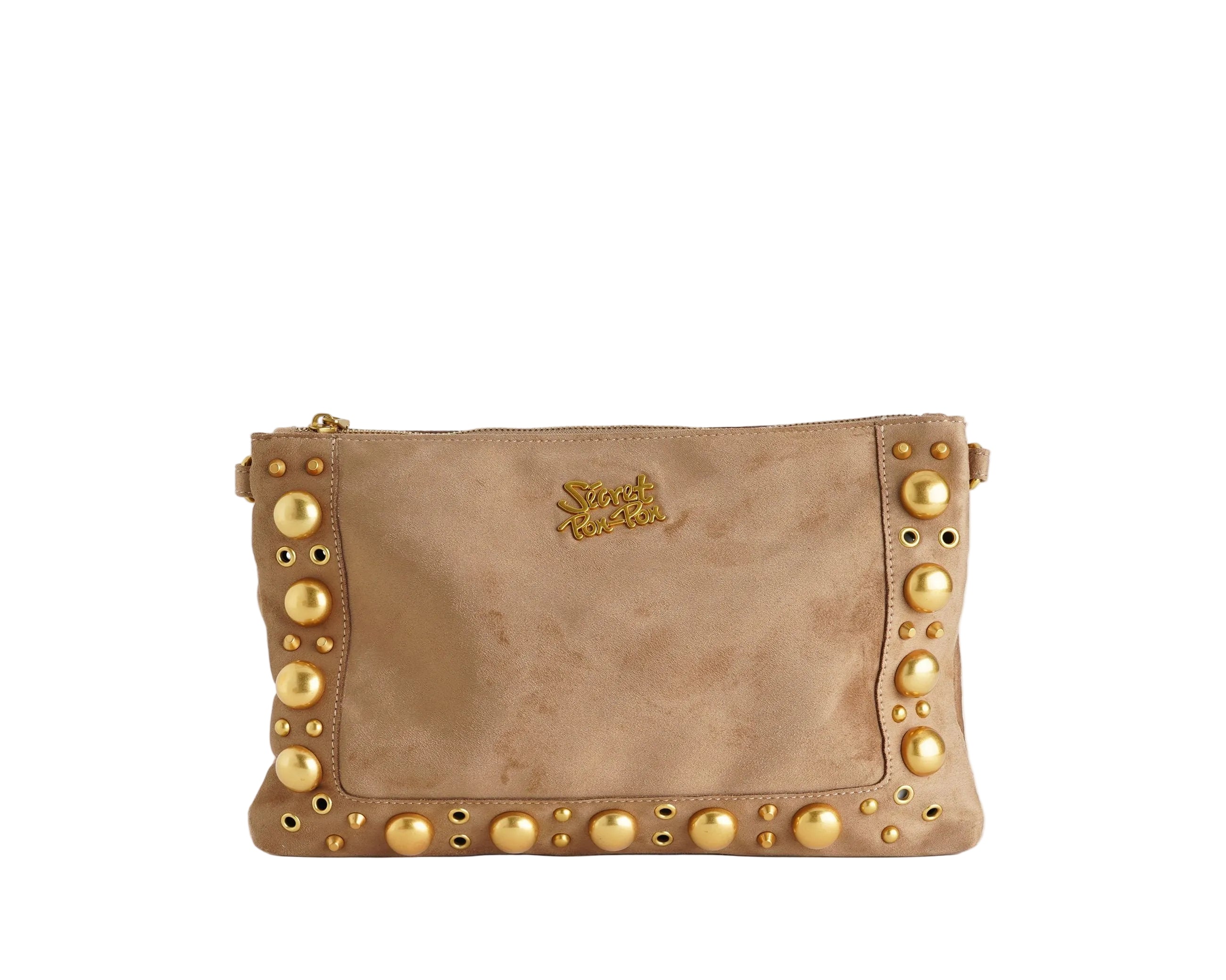 Pochette SECRET PON-PON TATIANA POUCH Light Tan
