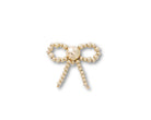 Jibbitz Crocs Gold Beaded Bow CR.5673 JIB oro multicolore - Charm fiocco dorato Jewels & Metals accessori scarpe Crocs unisex