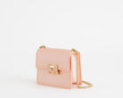 Borsa a spalla Marc Ellis Supermee S Donna Coral Sand Light Gold – Vista laterale