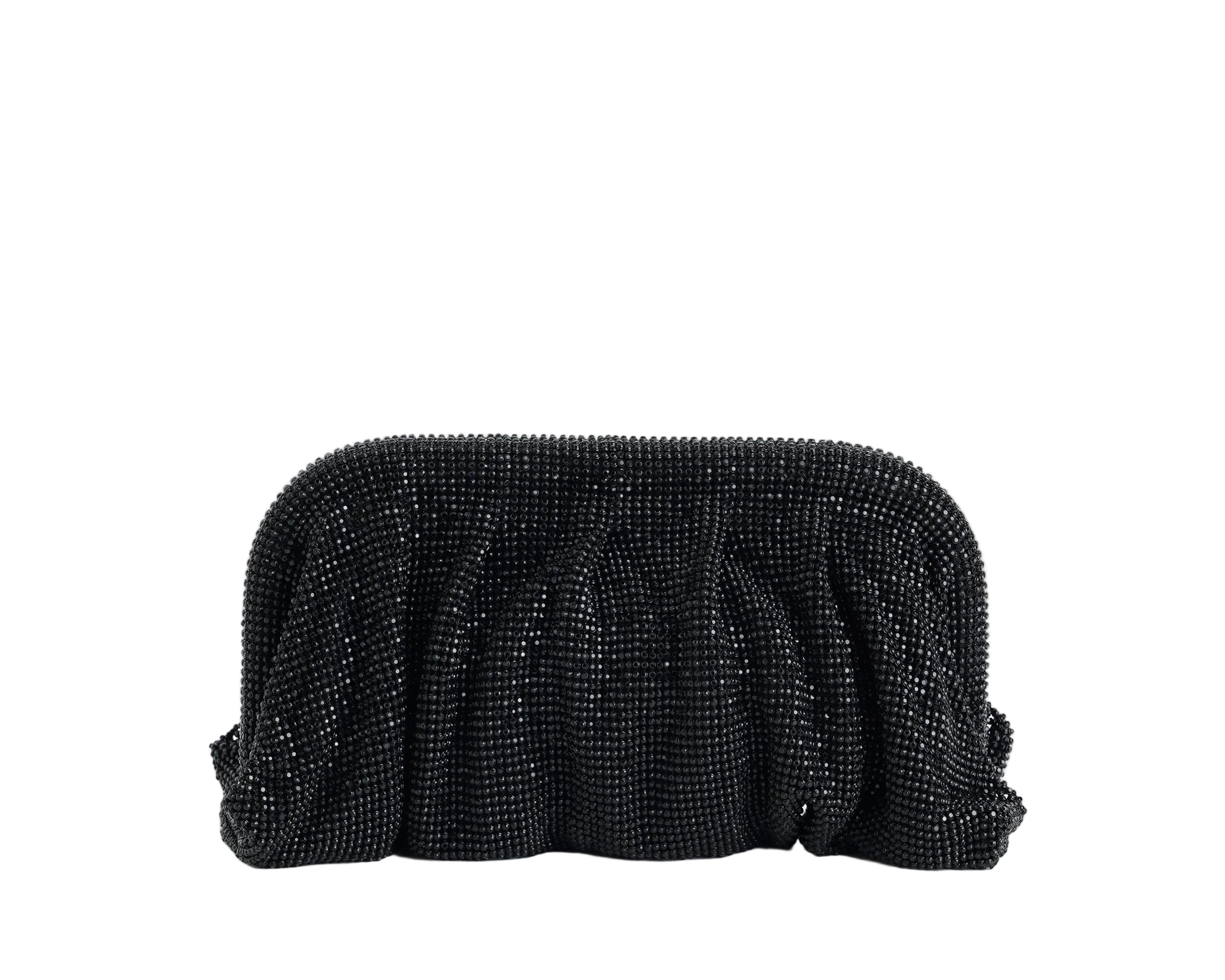 Pochette in tessuto Exe JZLZ01 Black