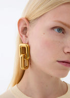 Orecchini Nalì Geometrici Over LNOR0129 Oro