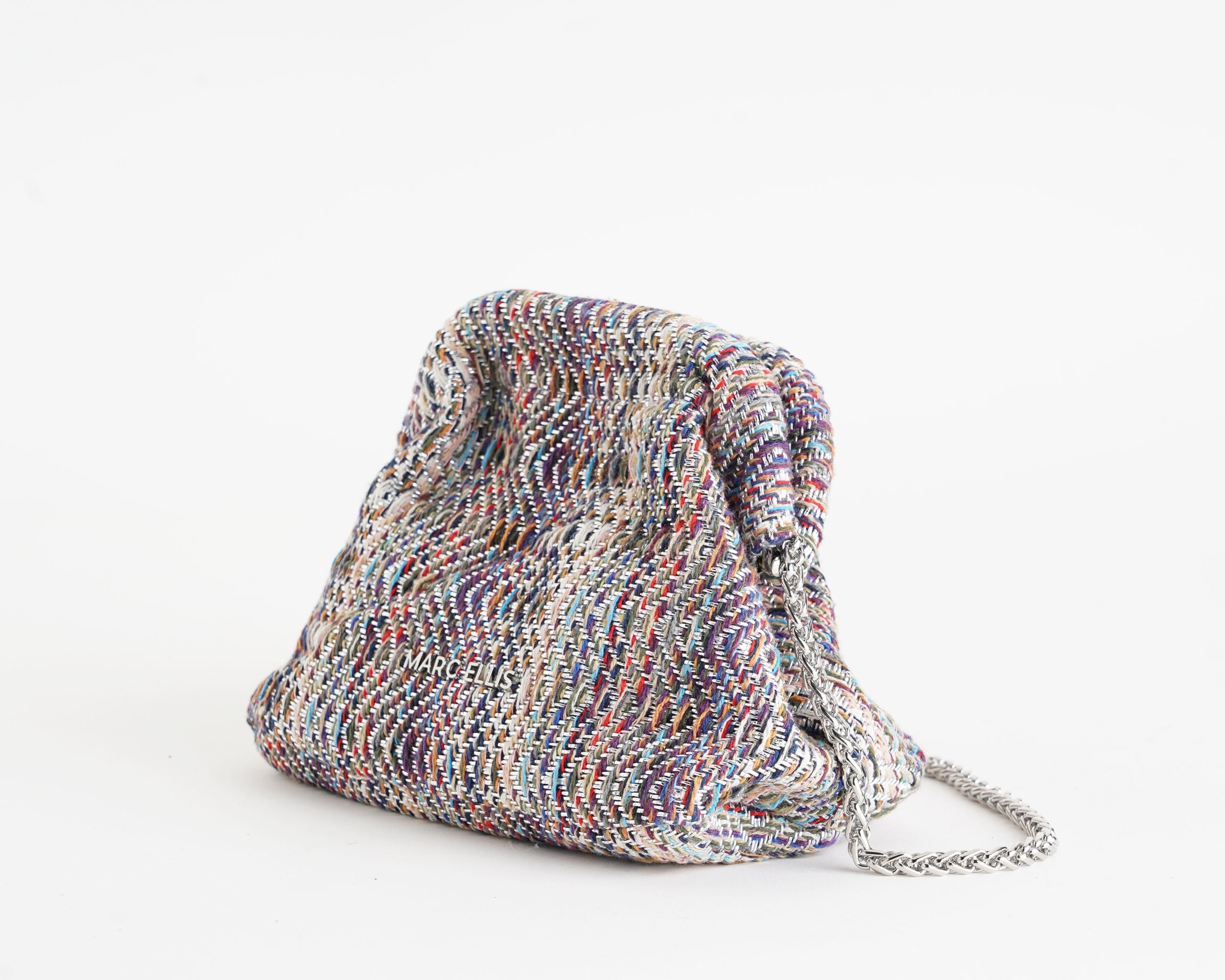 Pochette Marc Ellis Isla S Donna Multi Silver - Vista laterale