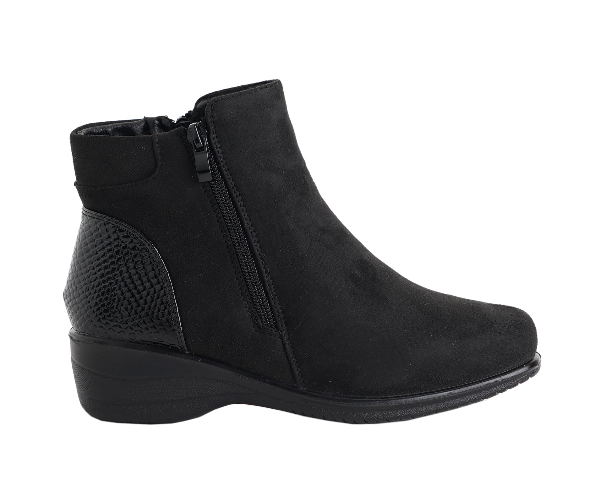 Stivaletti con zeppa CINZIA SOFT PF502901 Nero Donna