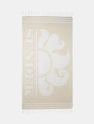 Telo mare Fouta Jacquard con logo Sundek AM401ATC1000 Mangrove