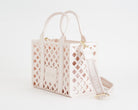 Borsa a mano Marc Ellis Flat Plot Donna Light Rose Light Gold - Vista laterale