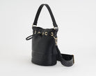 Borsa a secchiello Marc Ellis Dakota ML Donna Black – Vista laterale