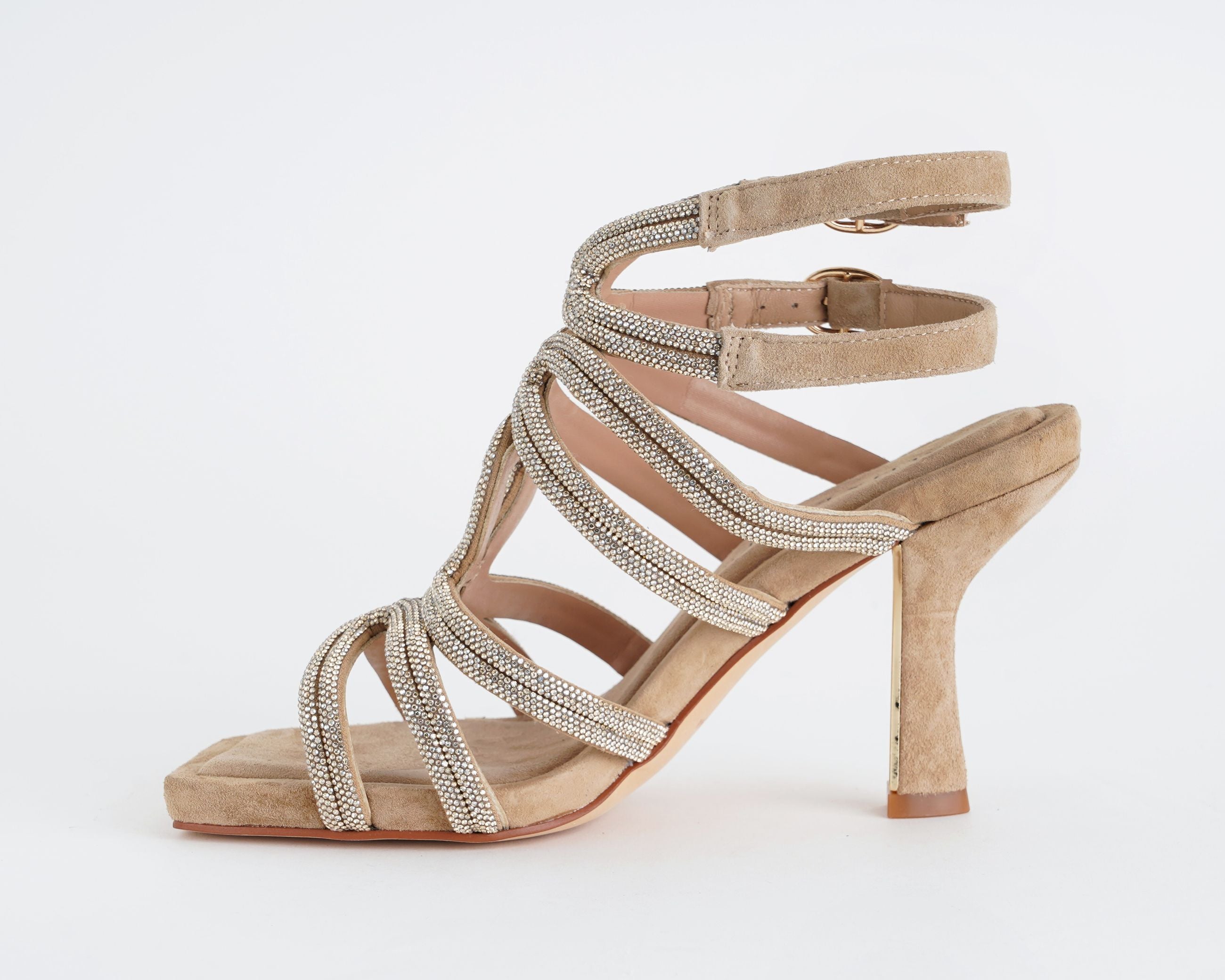 Sandali alti ALMA EN PENA V264013 Suede Sand – Donna