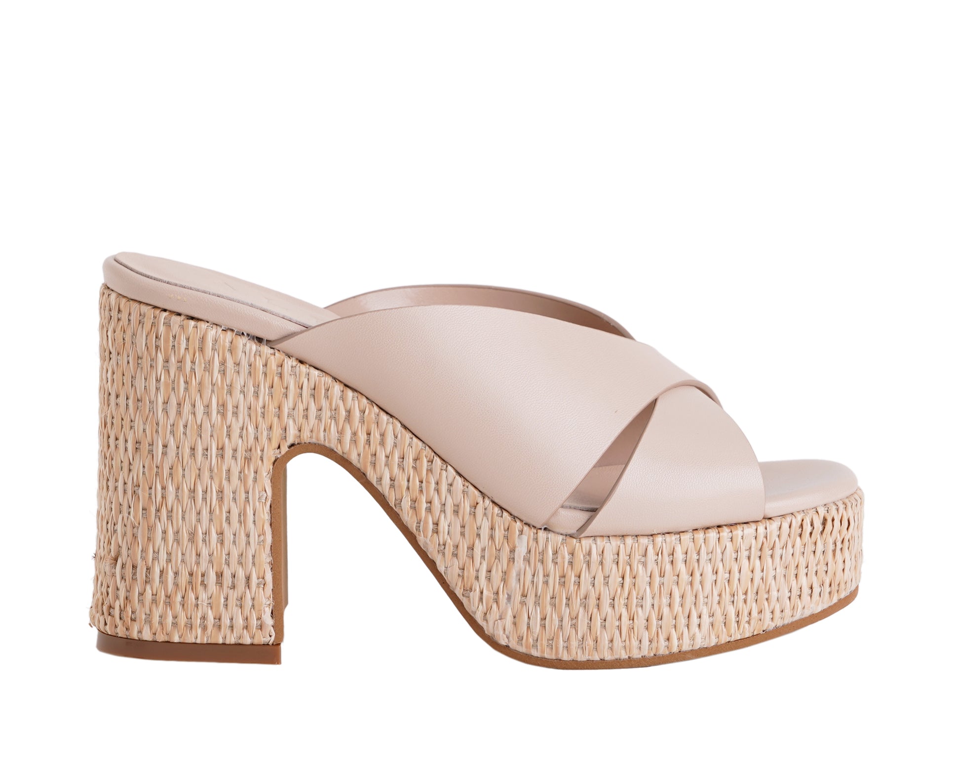 Sandalo con zeppa Donna