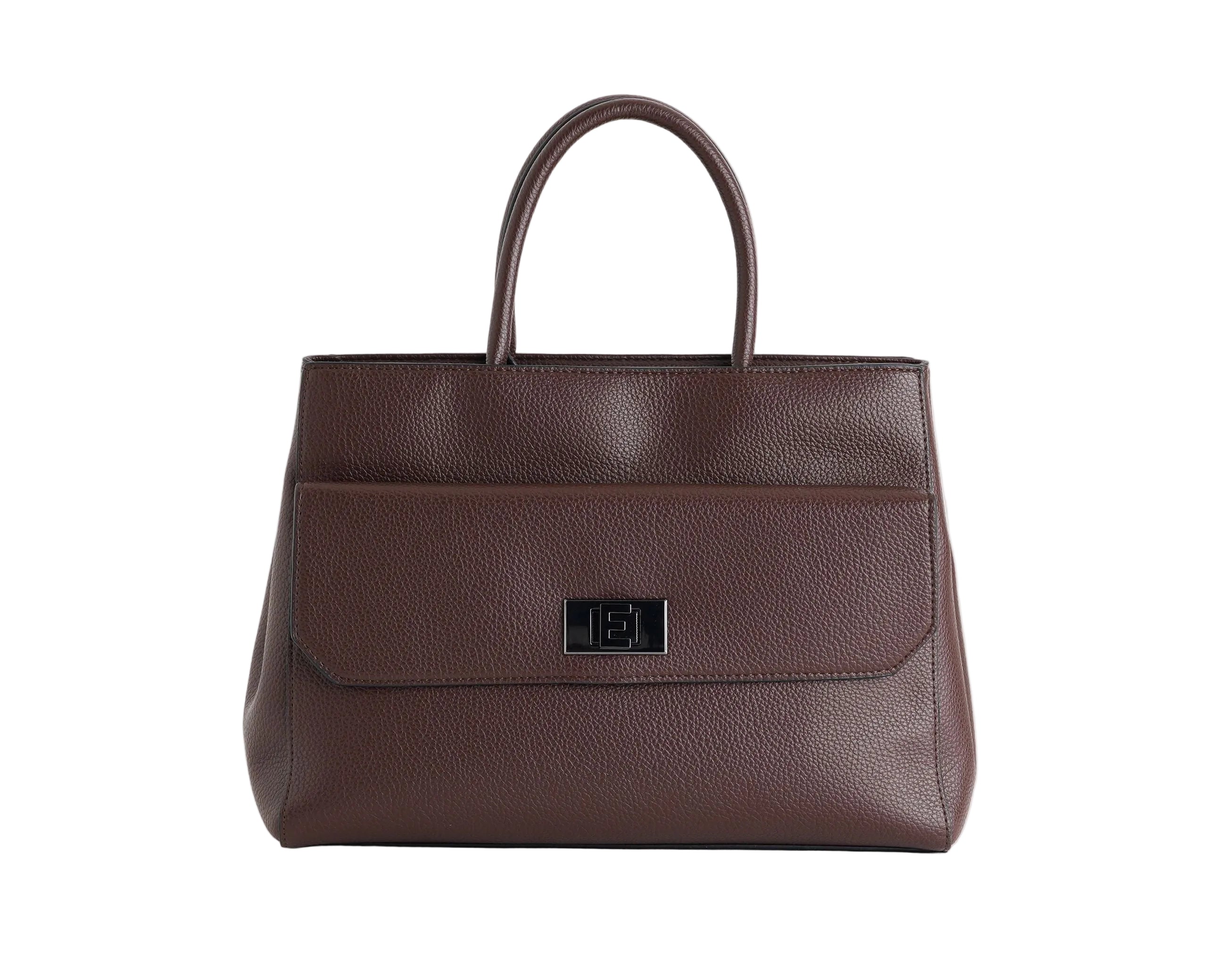 Borsa Tote Ermanno Firenze Belinda 12402256 Dark Brown Donna