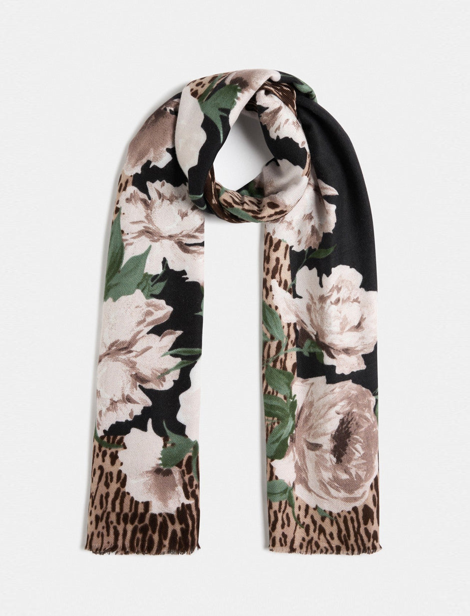Stola LIU JO Flower Animalier  2F5077 T0300 Donna
