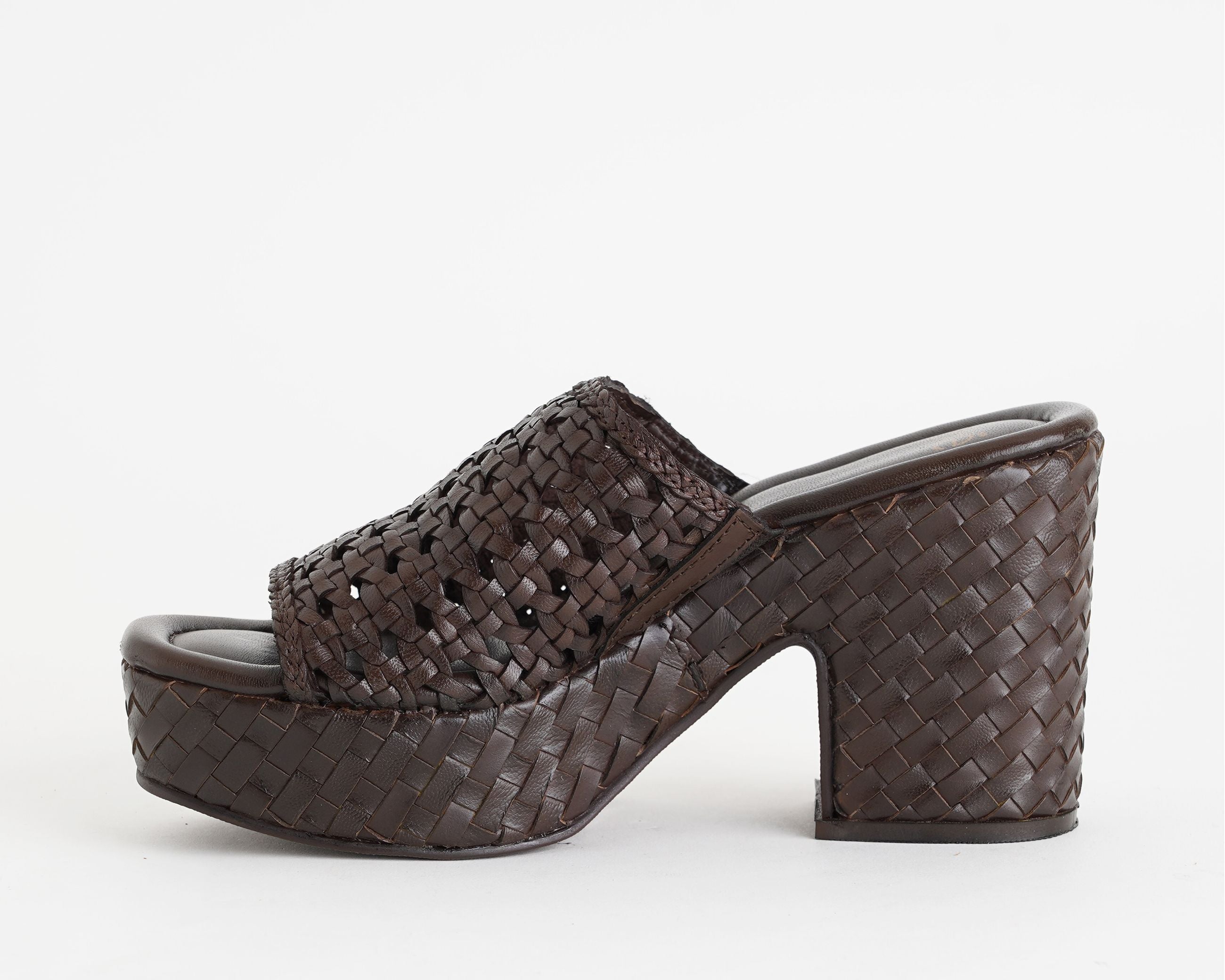 Sandalo con plateau Exe BORN-2513 Bone 