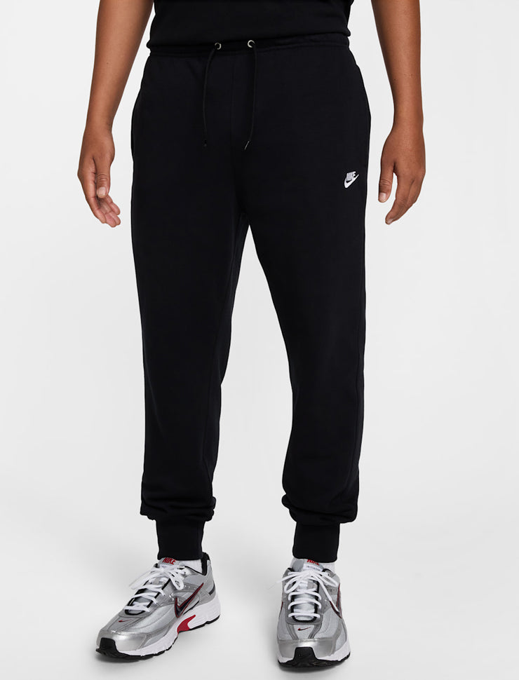 Pantaloni jogger in French Terry Nike FN3801-010 Black/Black/(White) Uomo