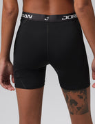 Shorts vita alta Jordan Sport Essentials IF2266-010 donna colore Black/(White)