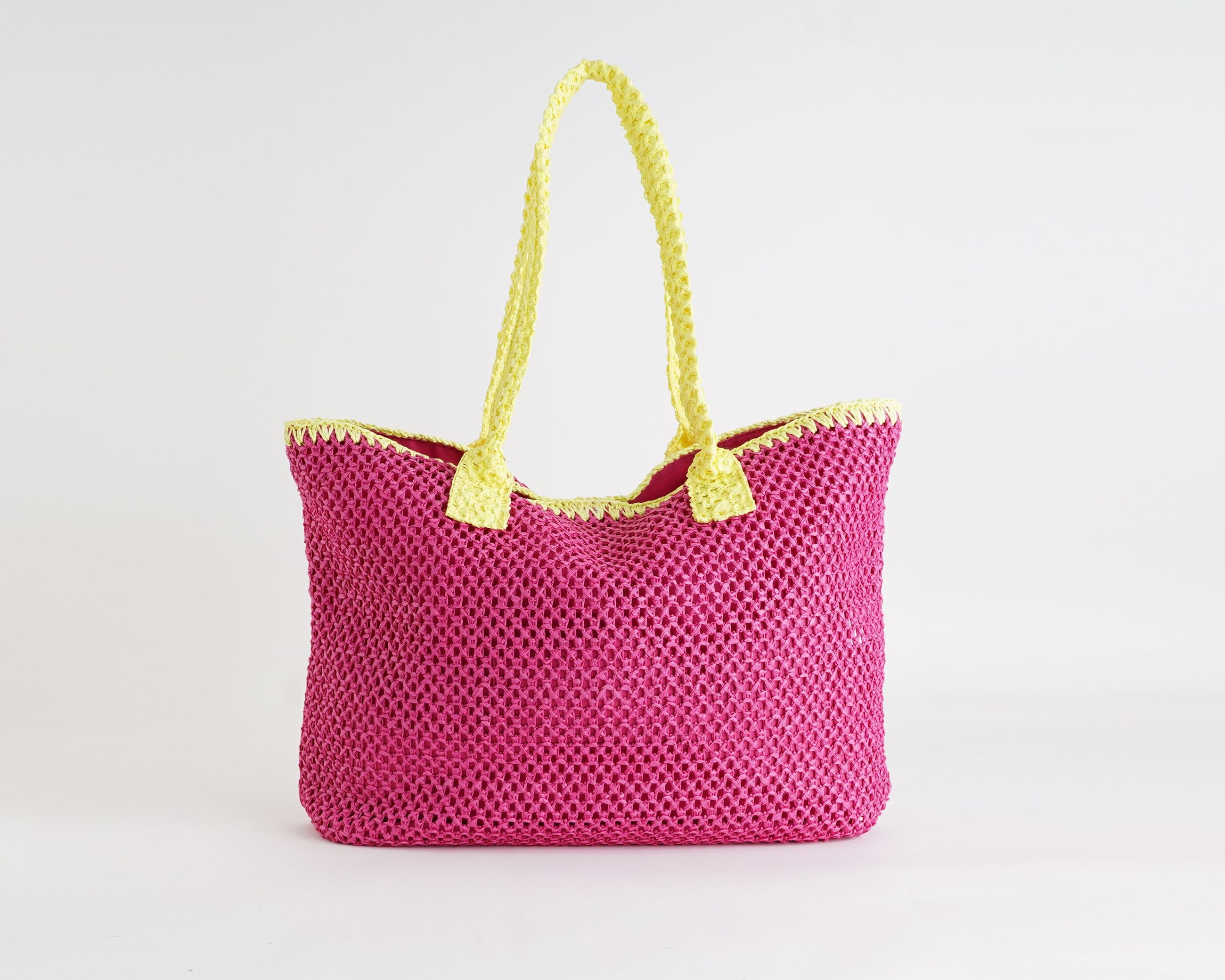 Borsa da mare 4Giveness 126WACBO6172 Fuxia/Giallo