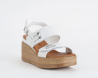 Sandalo platform donna IGI&CO 1190622 colore Bianco/Argento – IGI&CO