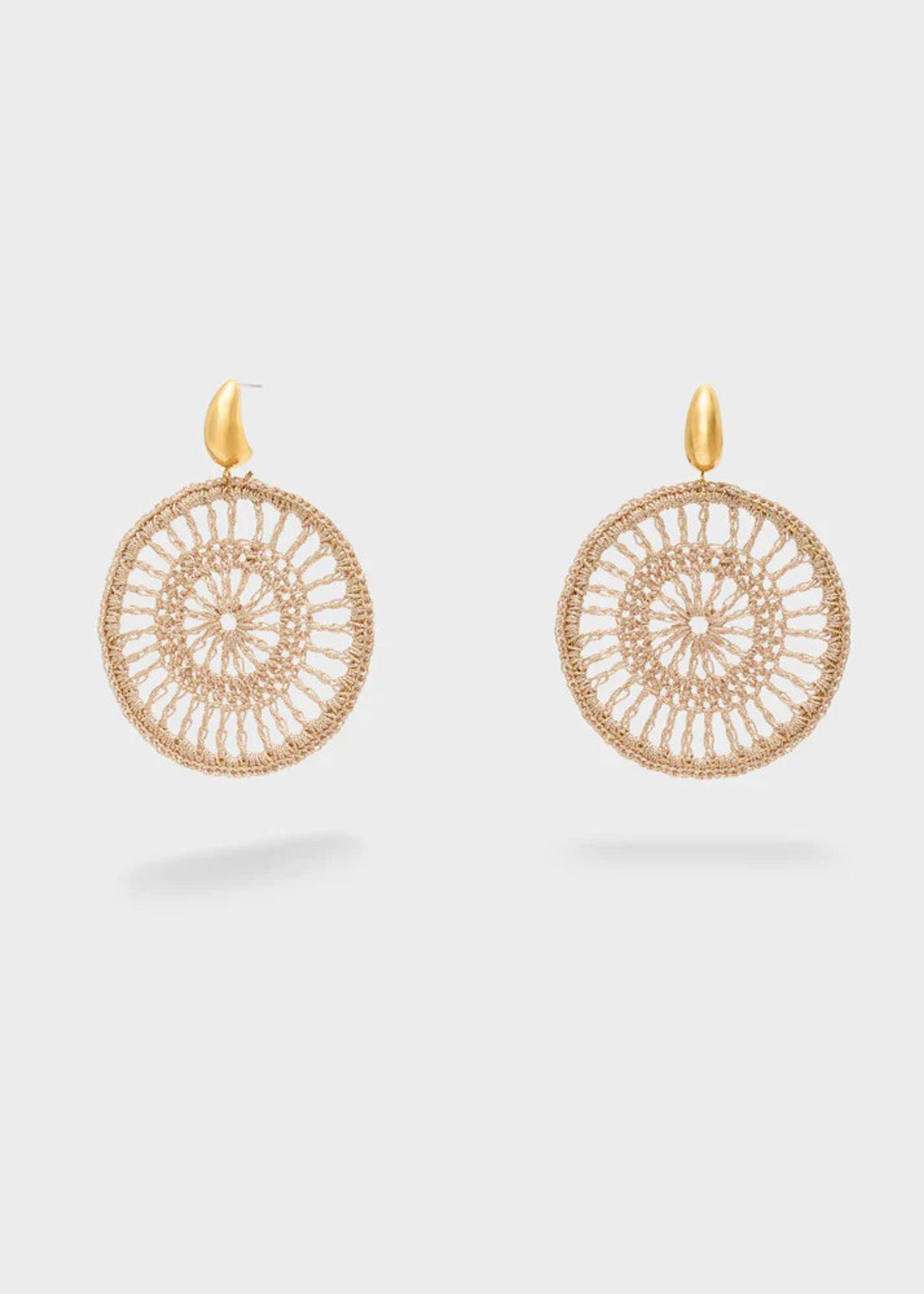 Orecchini Nali' Gaia LNOR0150 Beige 