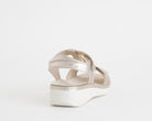 Sandalo con mini zeppa MELLUSO 019285 Platino