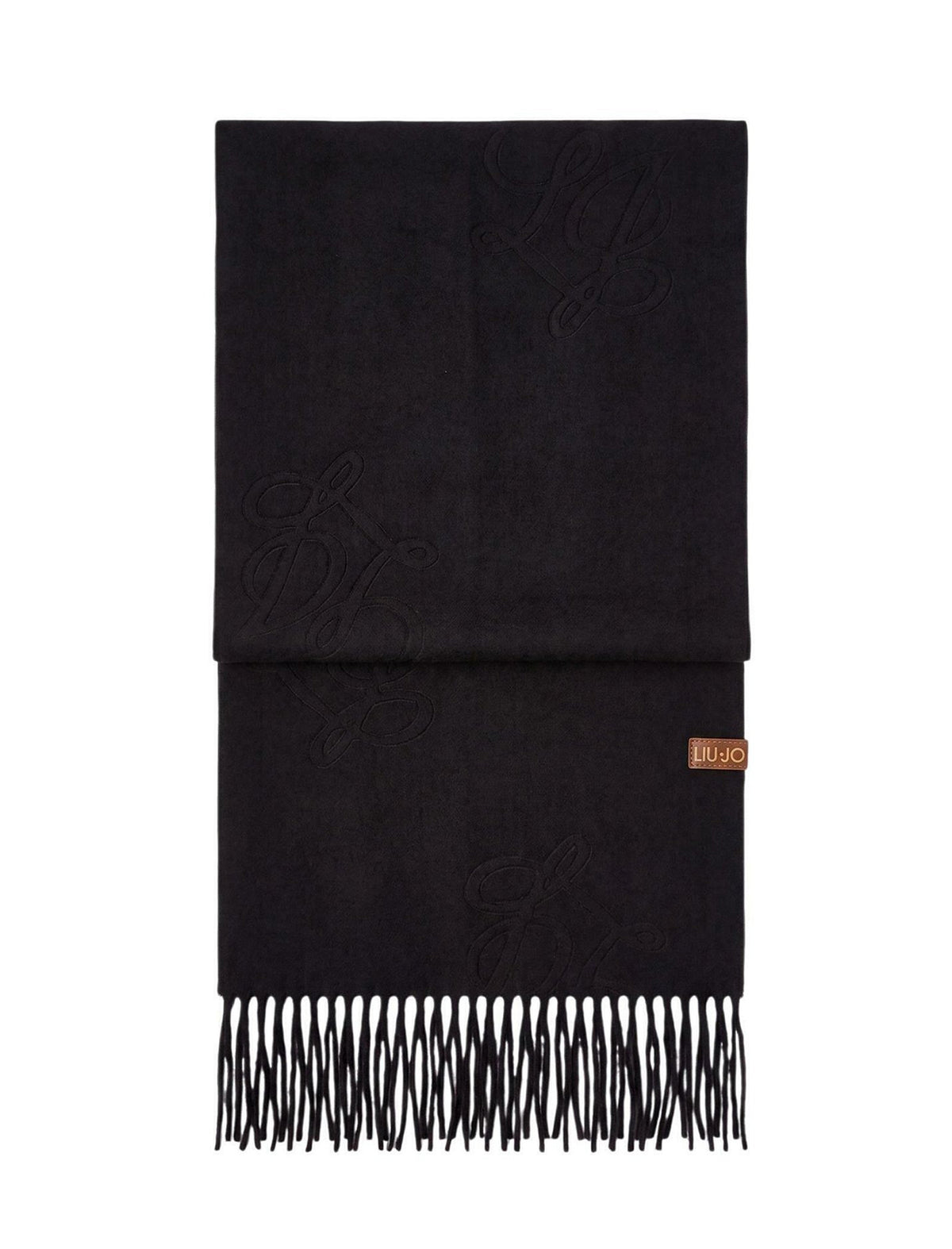 Stola Emobossed Liu Jo 2F6033 T0300 Nero