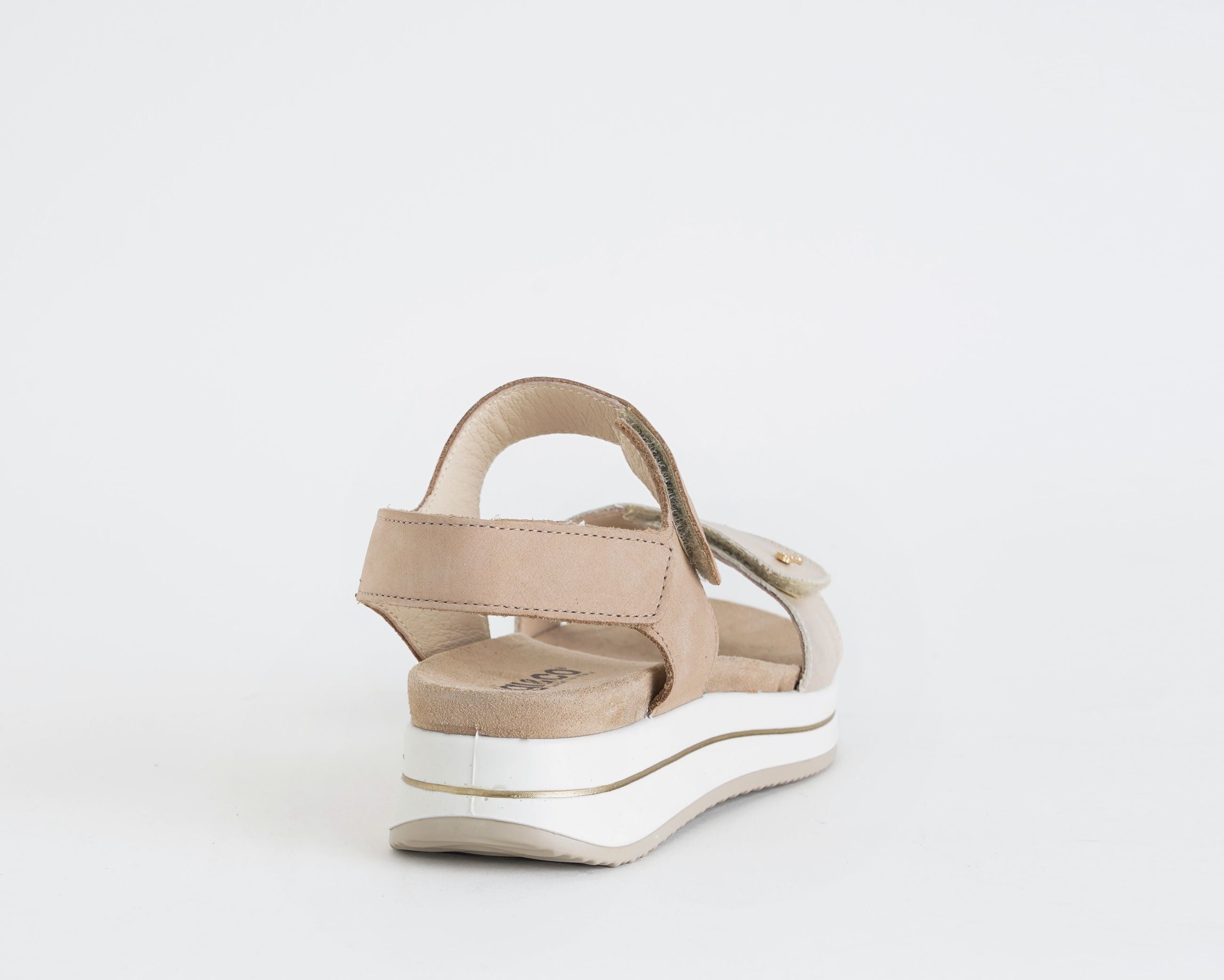 Sandalo con zeppa donna IGI&CO 1174833 colore Platino/Beige – IGI&CO