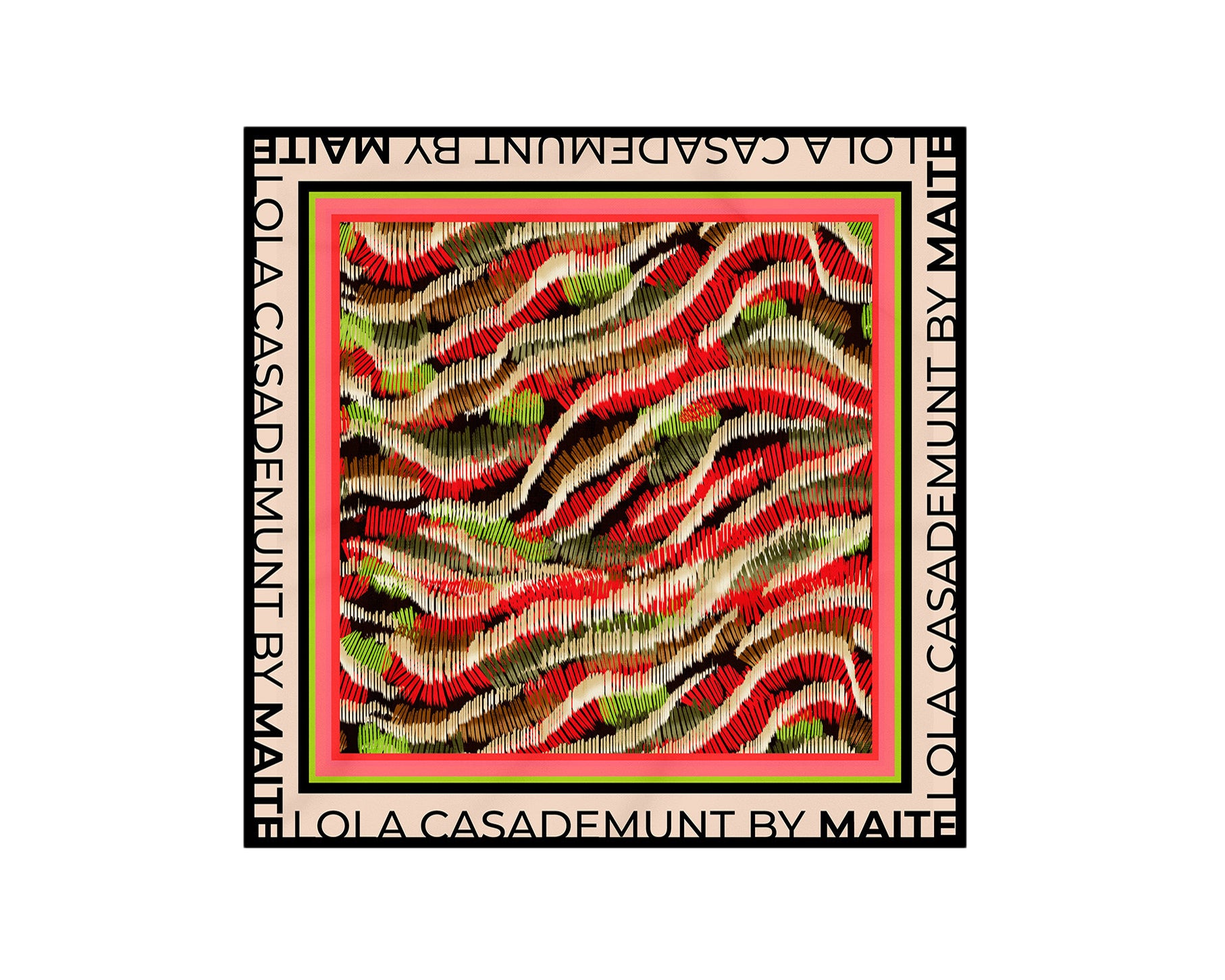 Sciarpa in raso Lola Casademunt MS2607003 Donna