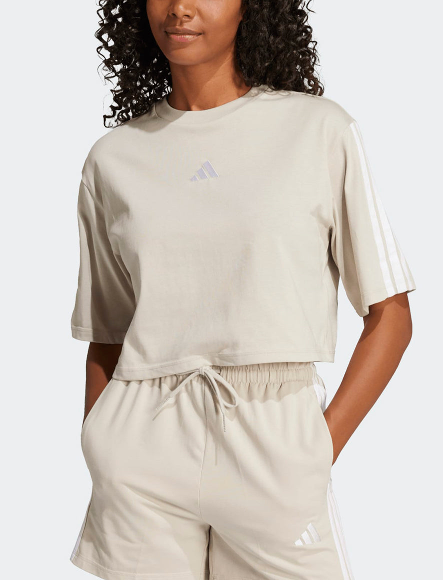 T-Shirt crop AW 3S Sj Tlr T JE1204 Wonder Alumina Donna
