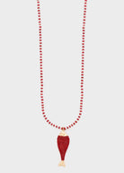 Collana lunga Nalì Partenope KACL0022 Oro/Rosso