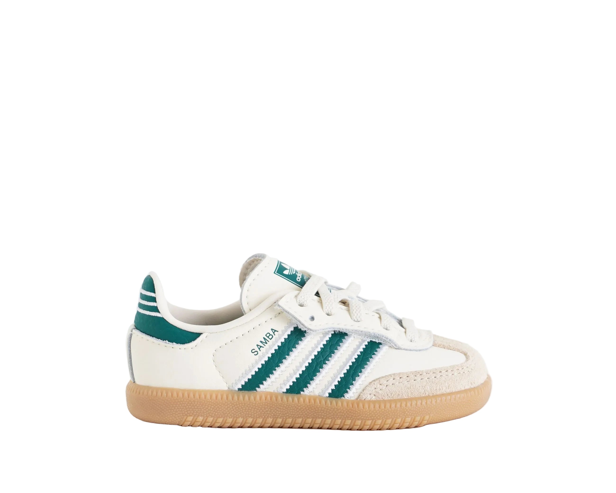 Sneakers Adidas Samba OG CF EZ I KK0124 Beige/Verde Unisex Bambino