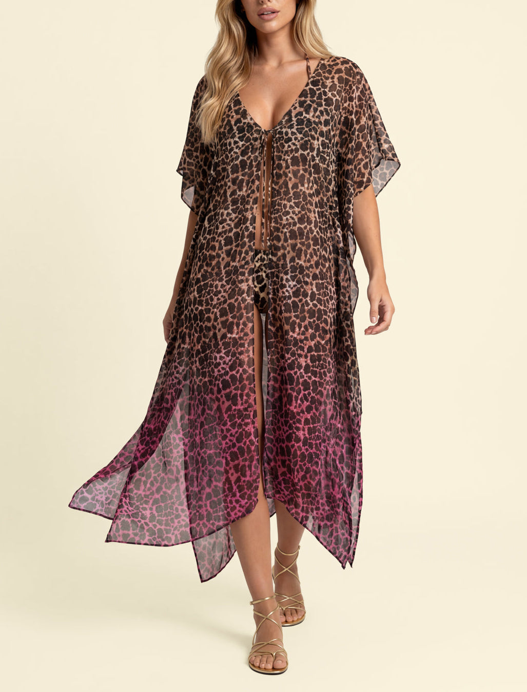 Kaftano lungo F**k FK26-SW0196X08 Fantasia Donna