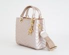 Borsa a mano Marc Ellis Krissy Wave M Donna Light Tan Light Gold - Vista laterale