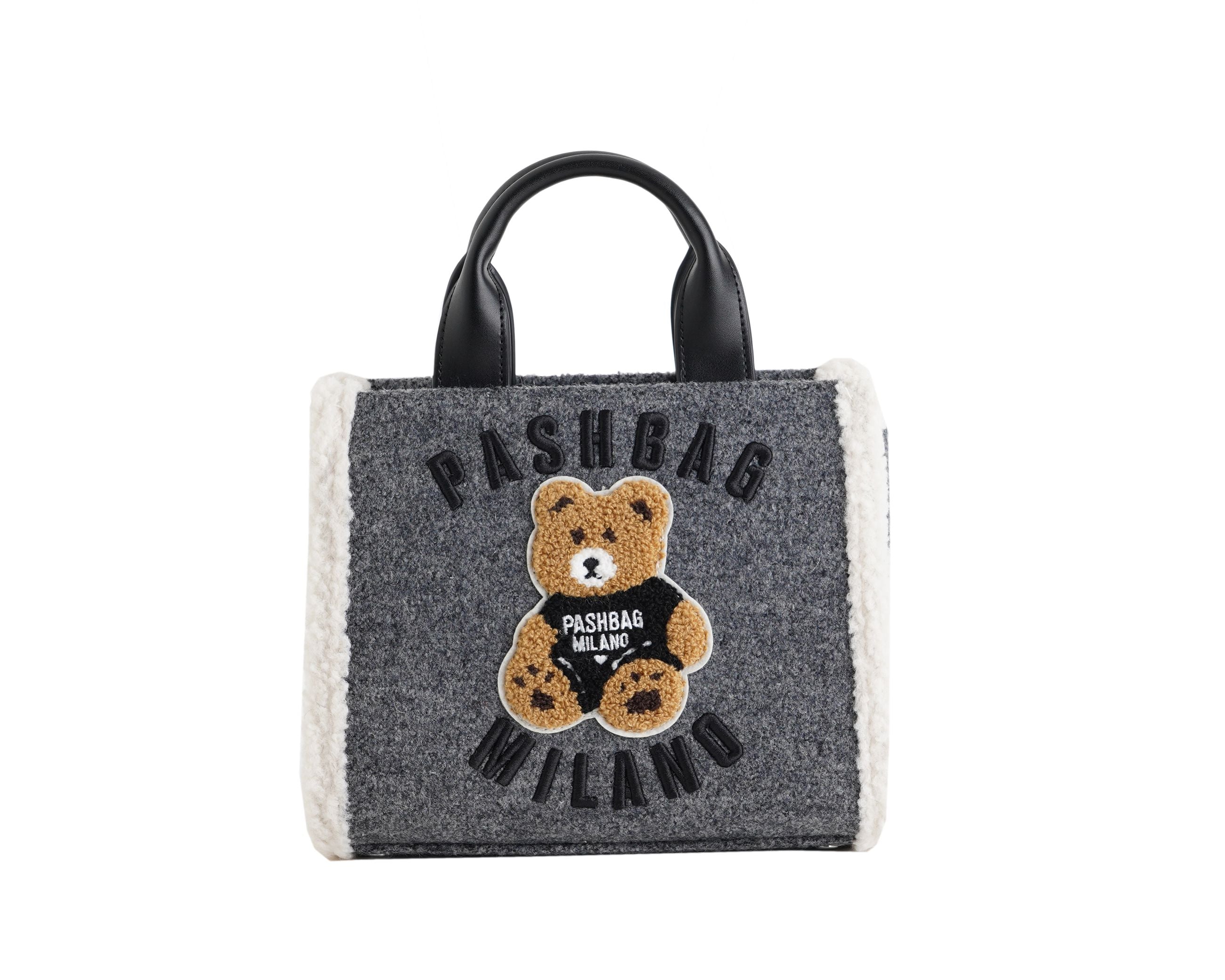 Borsa a mano PASH BAG mod.Mini Marge 18757-SHE-W5M-P Grigio/Bianco Donna