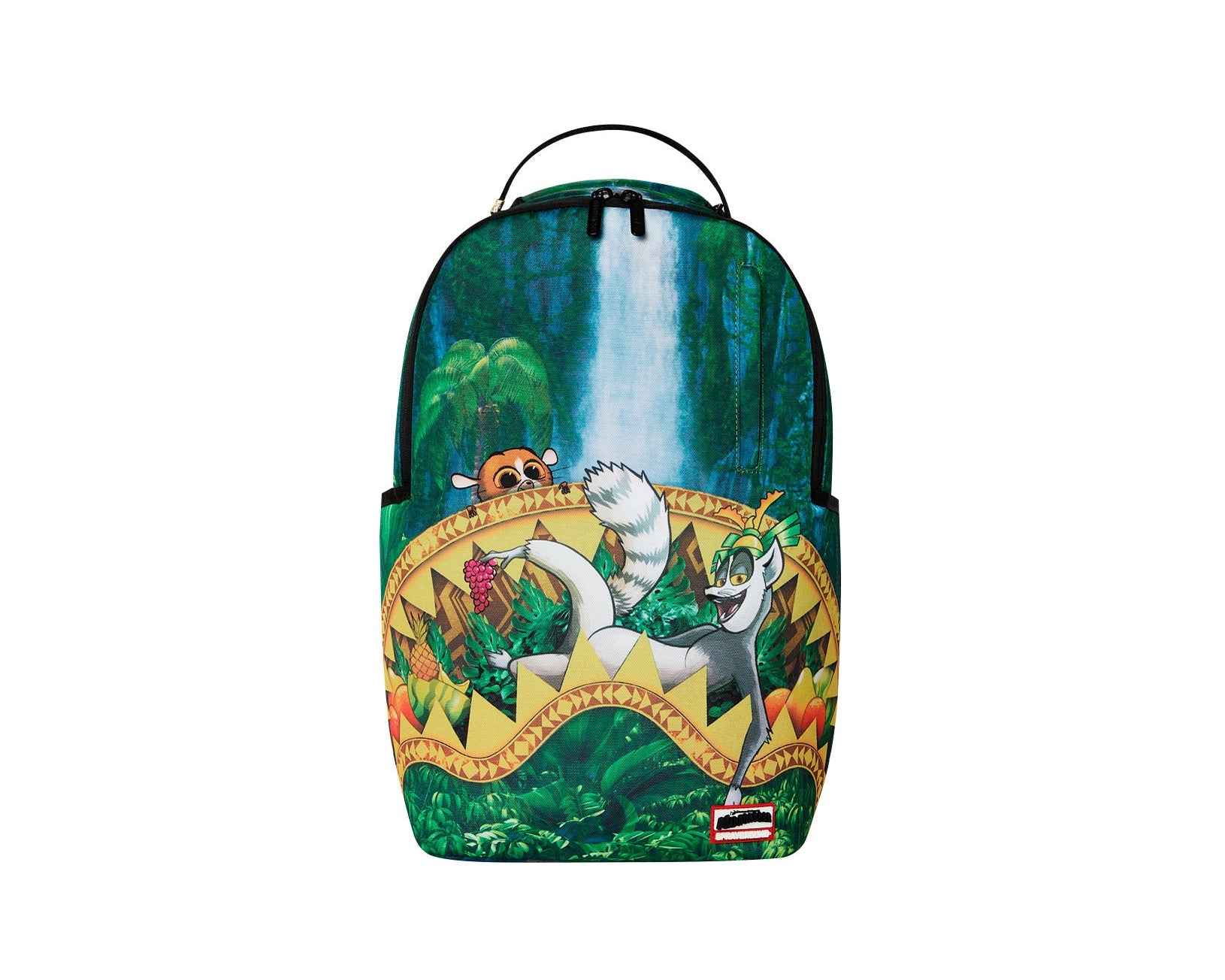 Zaino Sprayground Madagascar King Julien Chillin Backpack 910B9064NSZ Unisex Bambino