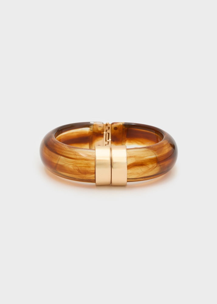 Bracciale Nalì Mochi in resina EMBR0463 Nocciola Donna
