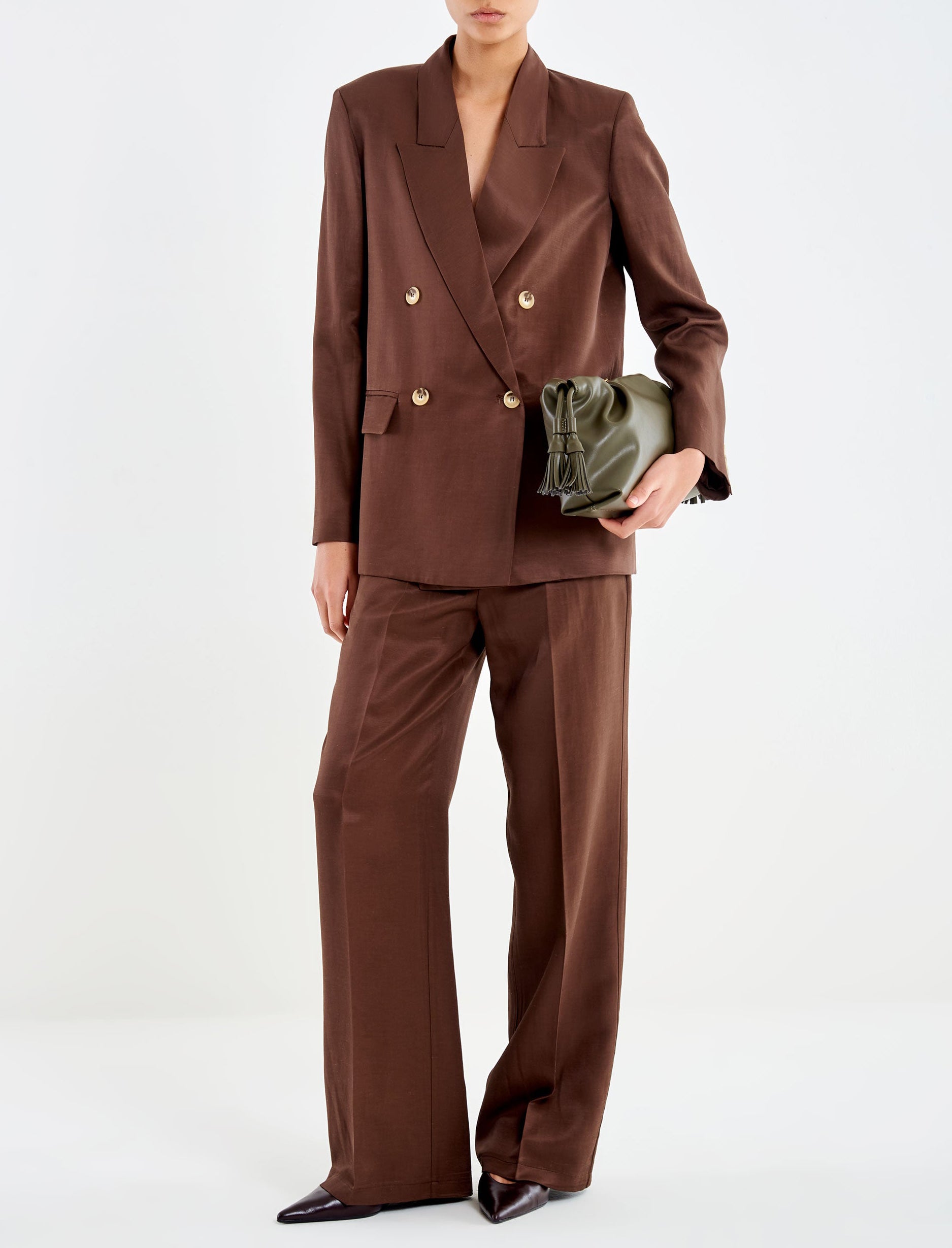 Pantalone a palazzo Vicolo TAB0250 Moro Donna