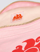 Pochette Sundek effetto stone washed AW910ABCA600 Quartz Pink