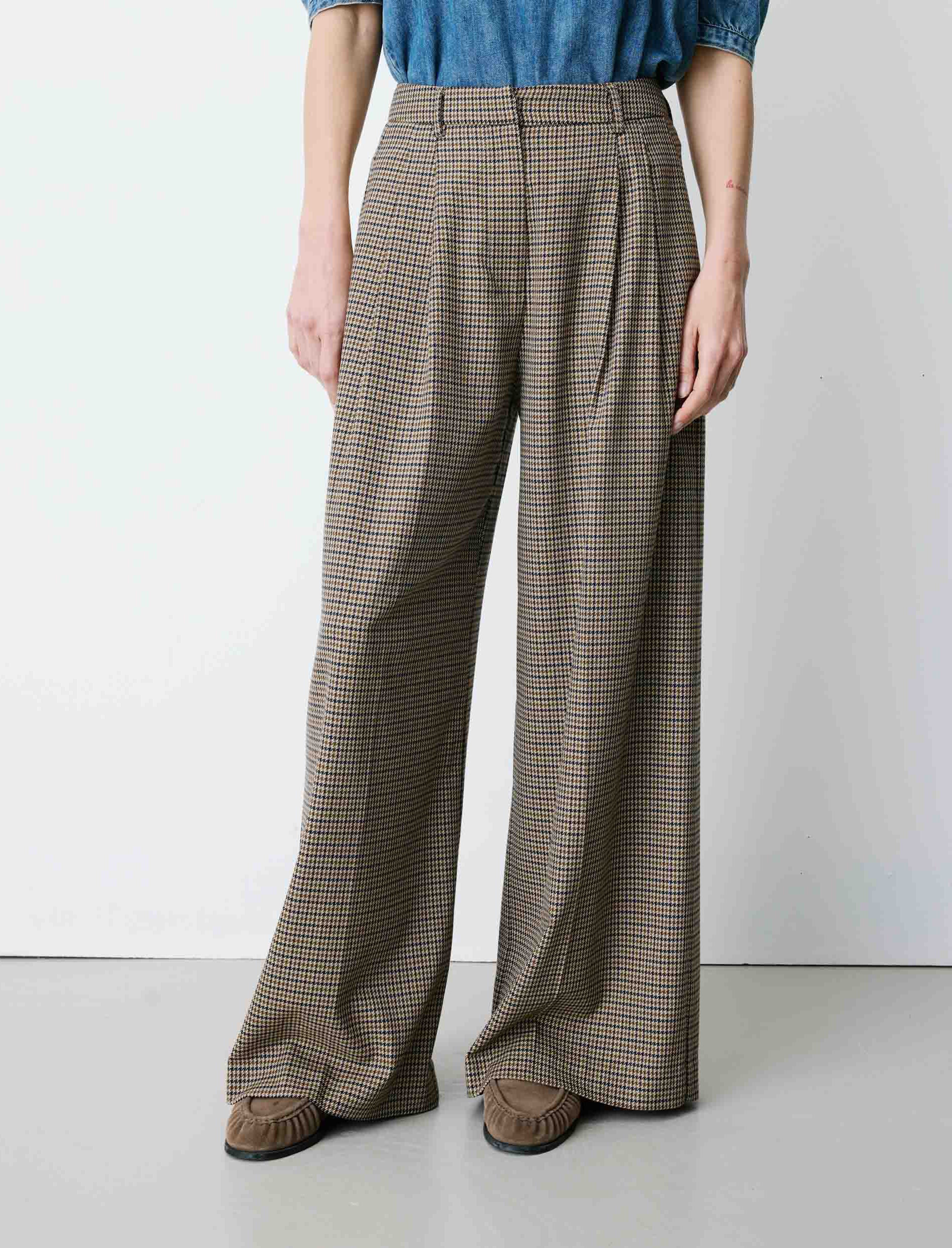 Pantalone sartoriale Grace&Mila Ayen FW2613017 Beige Donna