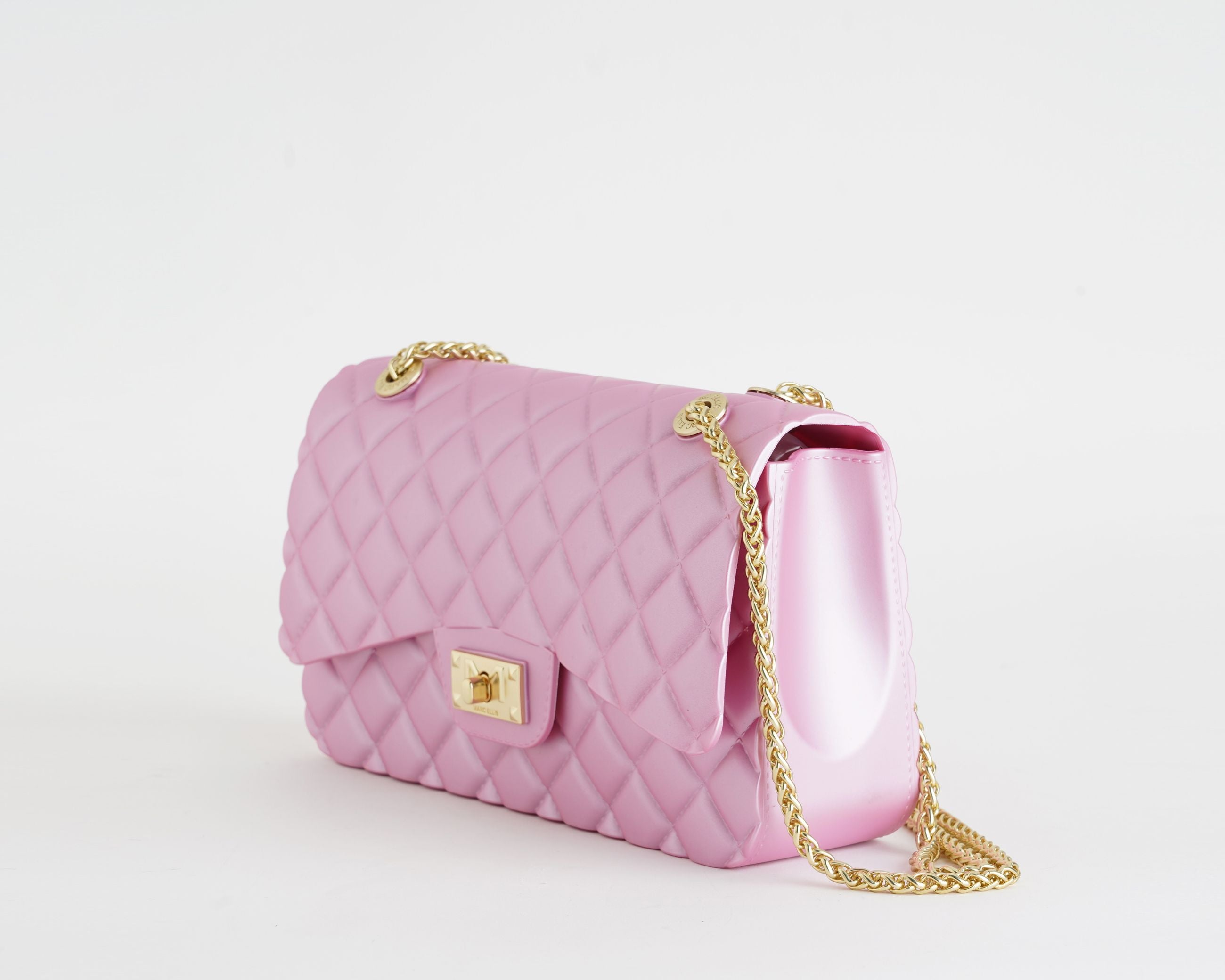 Borsa a tracolla Marc Ellis Flat Falcon M 26 Donna Cashmere Rose - Vista laterale