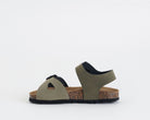 GRUNLAND SB2113 Sandalo Aria Bambino Salvia-Oliva
