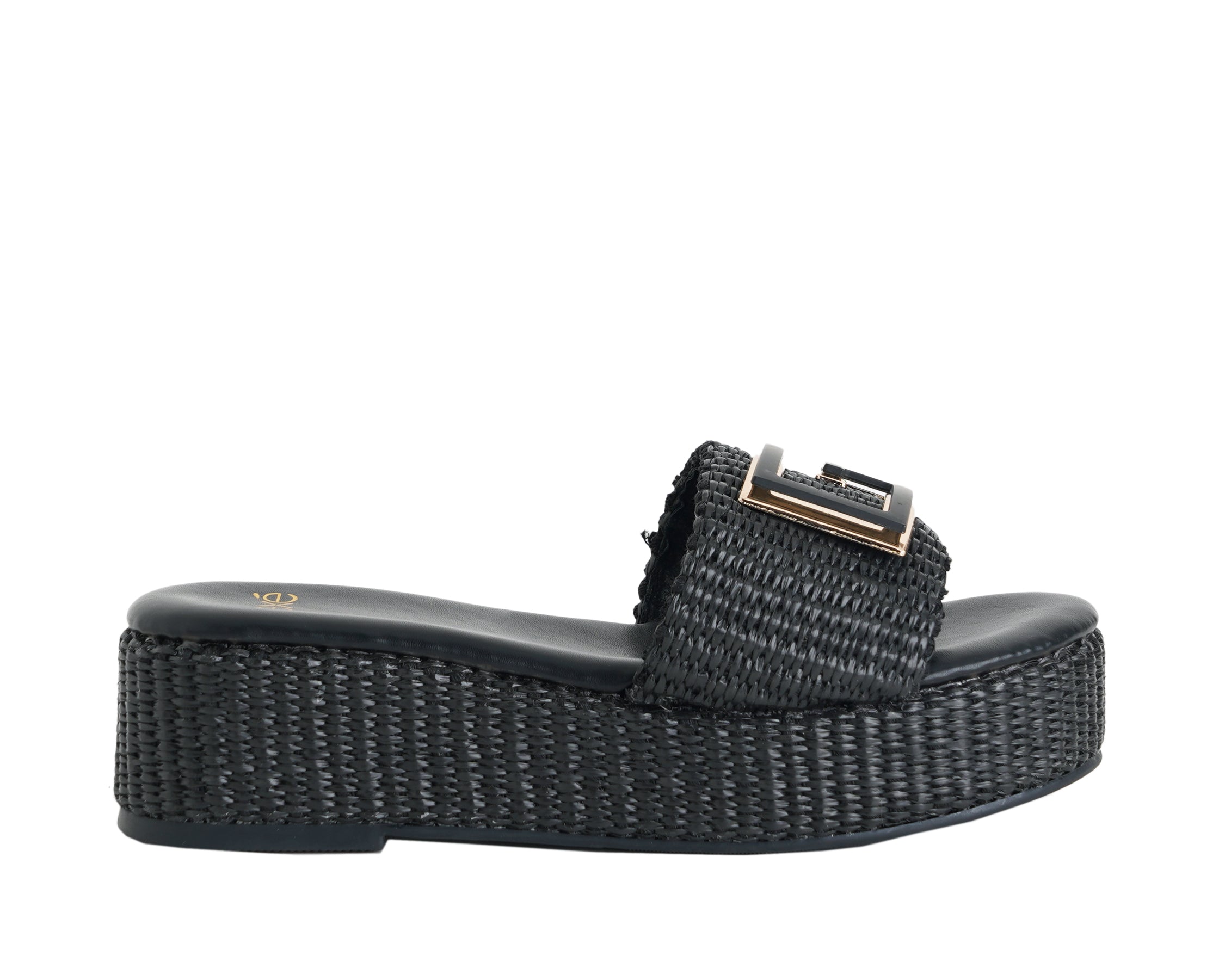 Sandalo con zeppa Donna