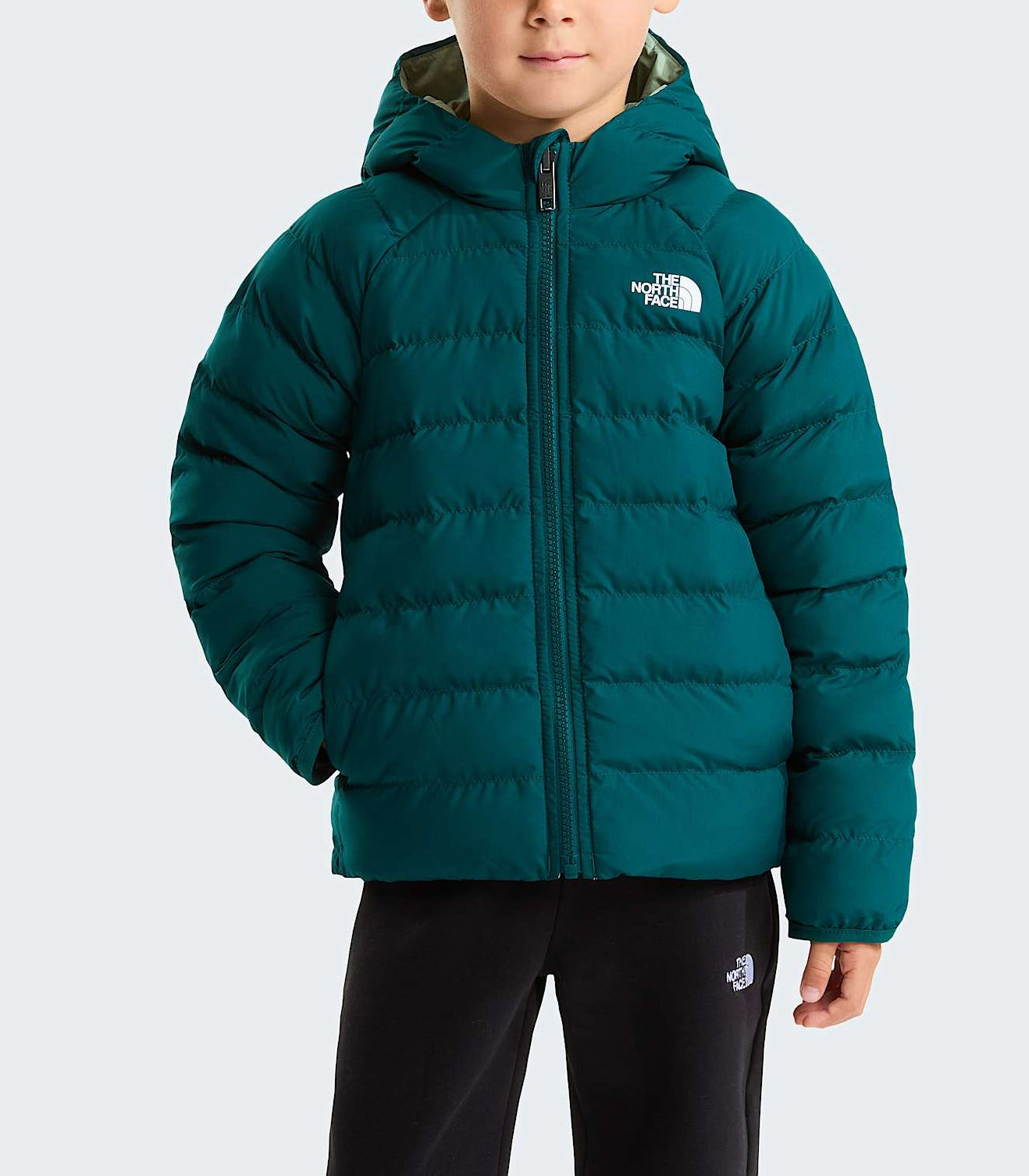 Piumino reversibile The North Face Perrito NF0A88VJN4J Verde Unisex bambino