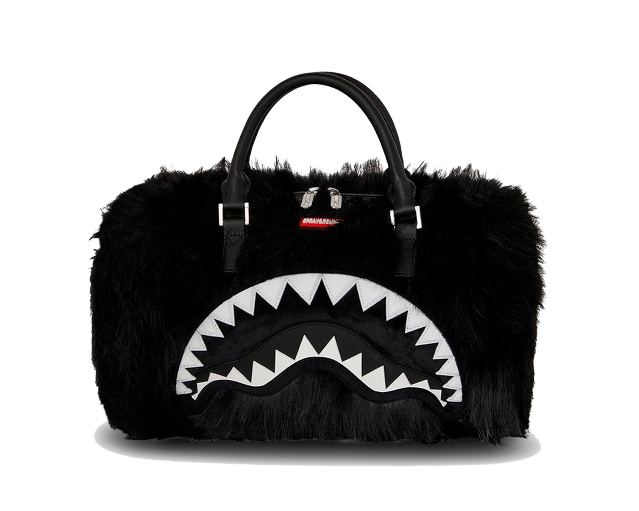 Borse a mano SPRAYGROUND FUR CRAY BLACK MINI DUFFLE 910D8209NSZ Unisex Uomo Donna